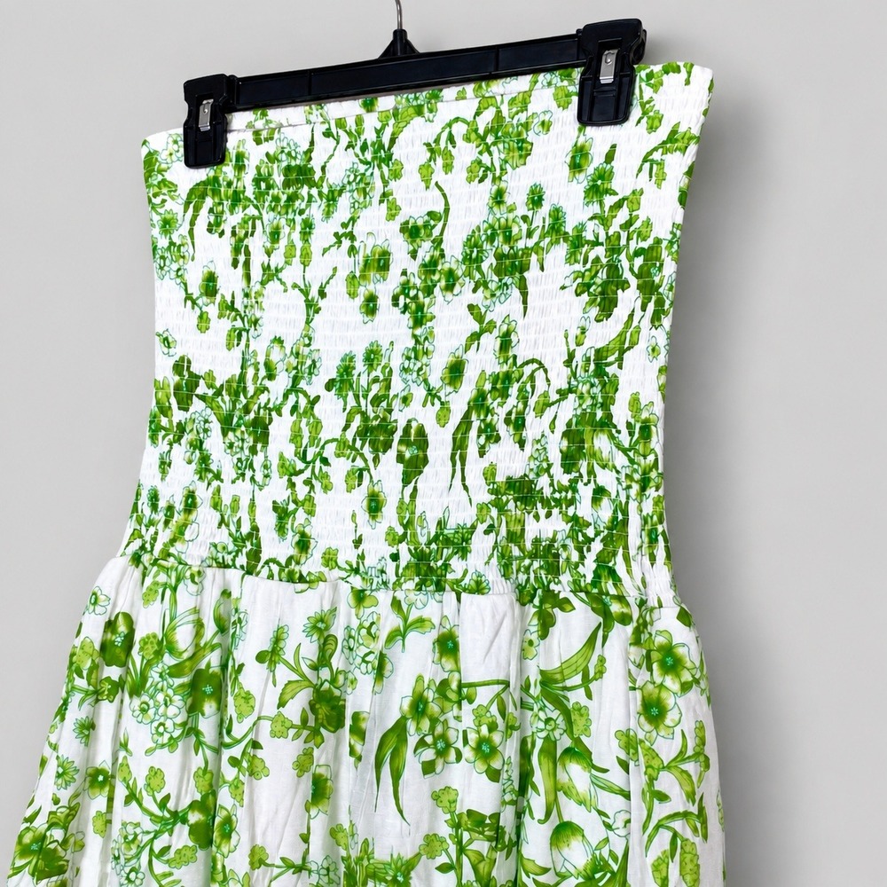 Anthropologie J Gee 1X Maxi Dress Cottagecore Coquette Romantic Boho Chic Dainty - Picture 6 of 7